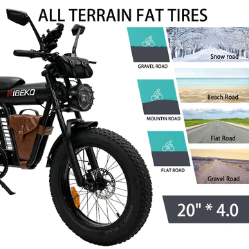 Fat Tire Cruiser Electric Bike: Adventure and Comfort